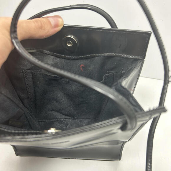 Vintage Black Leather Guess Purse - Picture 8 of 9